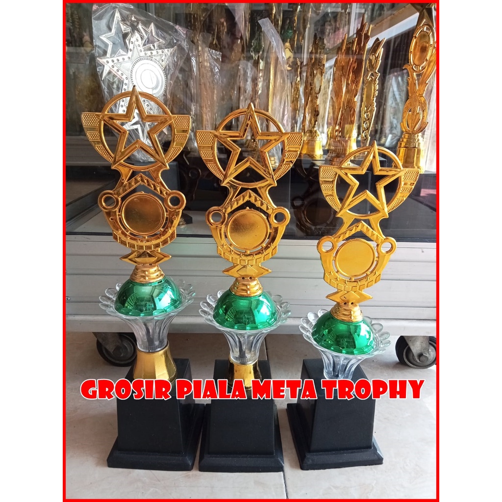 PIALA SET 123 CUP KRISTAL BUNGA