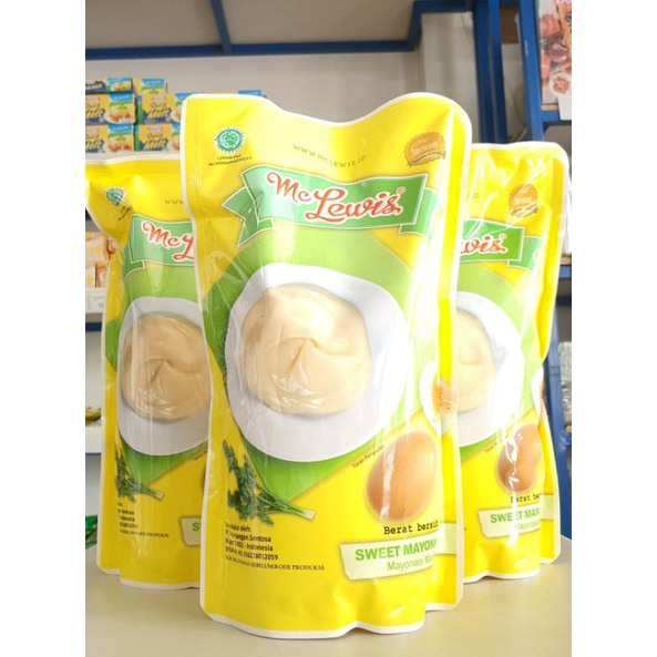 

Sweet Mayonaise Mc Lewis 1Kg / Mayonaise Manis Mc lewis 1Kg