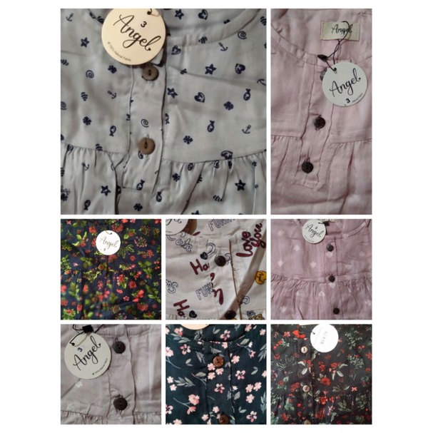 Daster 4B Atelier angelina, Brunete lil spades rosseta, shirley emerald, A world  cream, KOF black, 