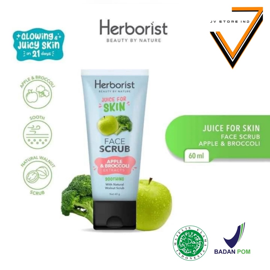 Herborist Juice FACE SCRUB Hydrating,Shooting,Refreshing
