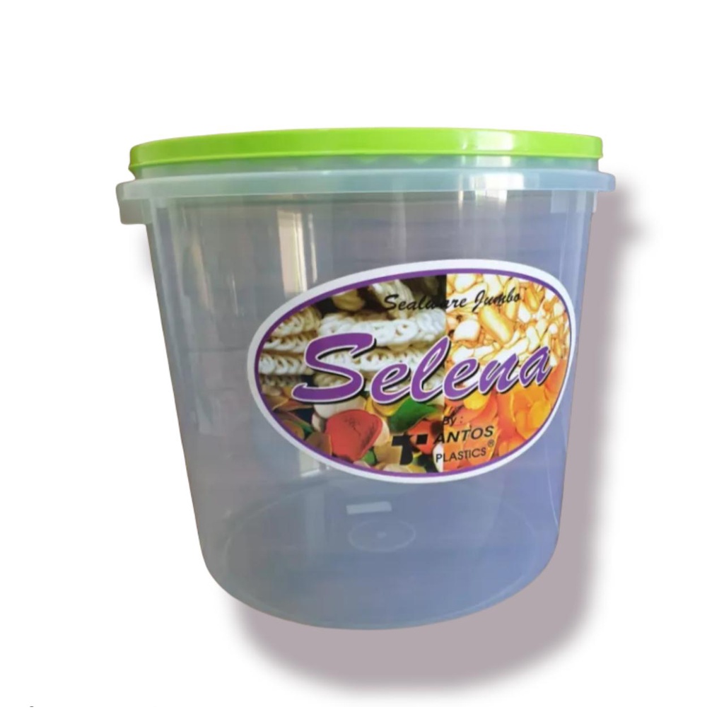 PROMO... Toples Kerupuk Selena 5 Liter/ Toples Serbaguna [ BISA COD ]