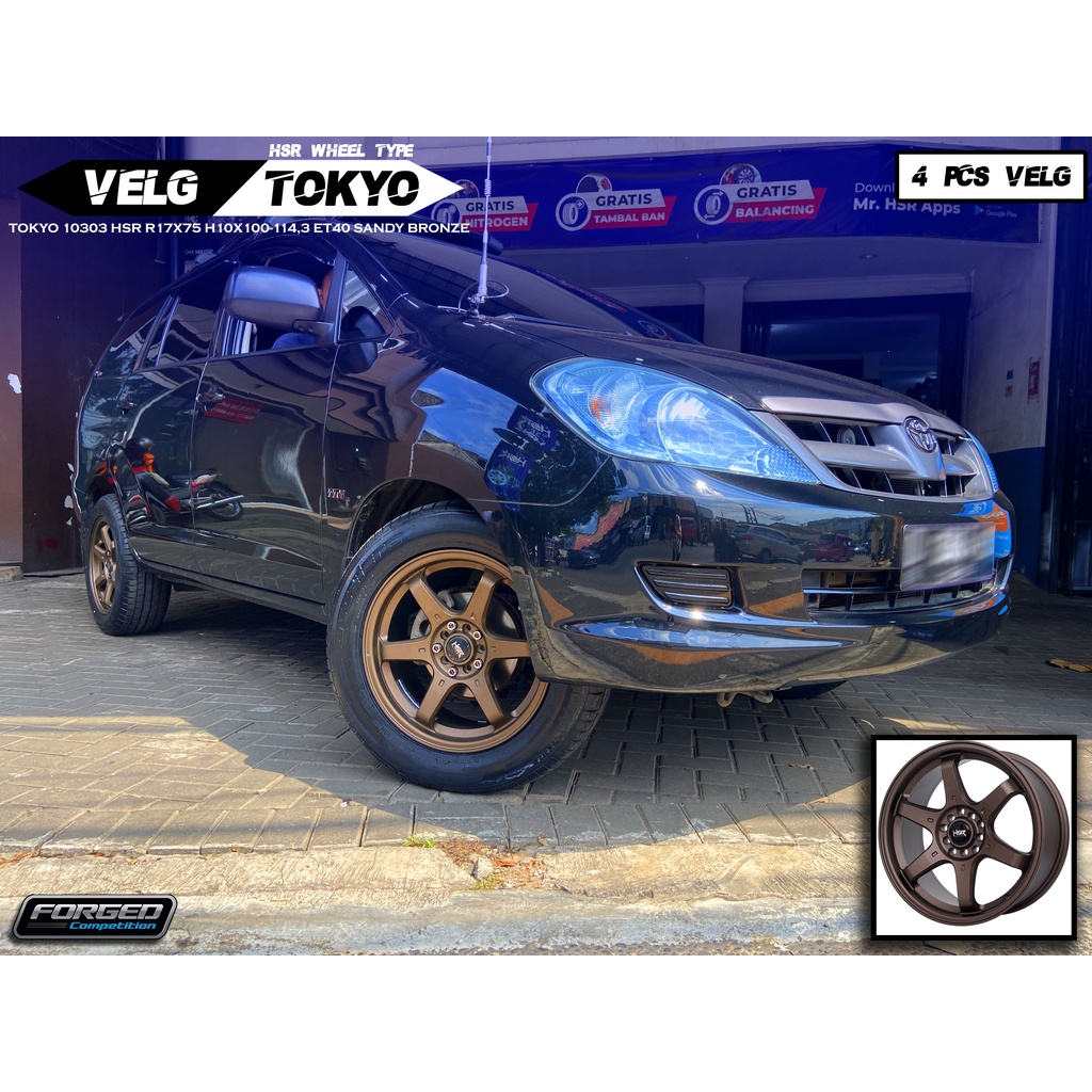 Jual Velg Mobil Racing Ertiga Xover Apv Jdm Look Ring Hsr Tokyo