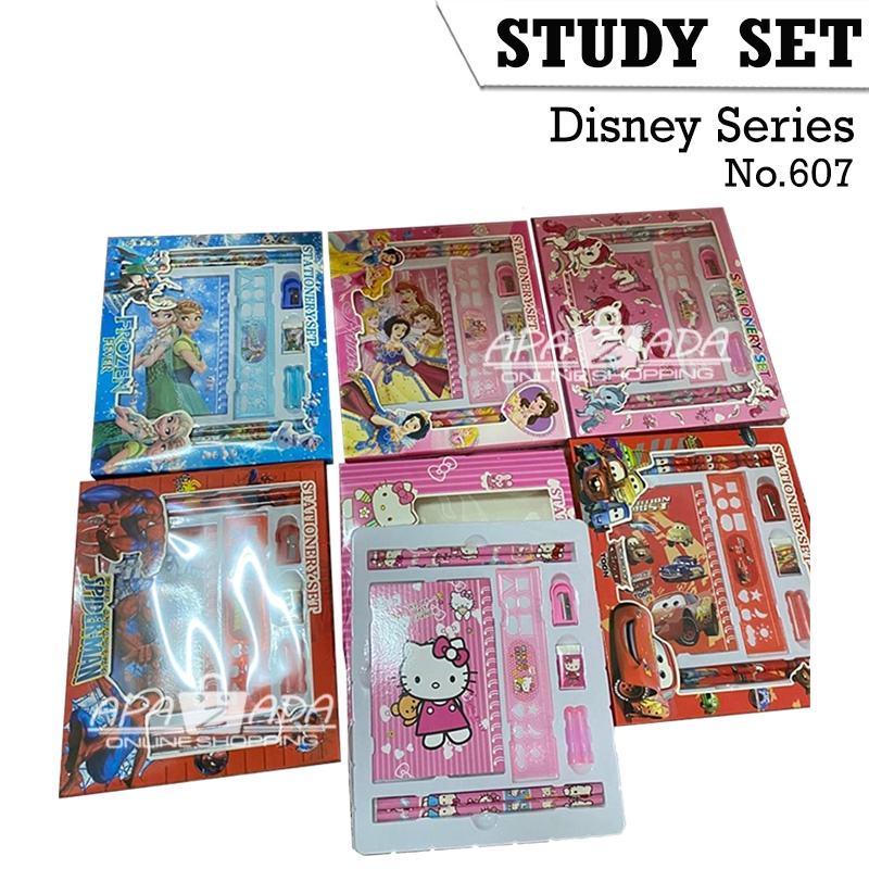

Apazada - Stationery Set Fancy 607 / Paket Alat Tulis Set Karakter Murah Berkualitas Bisa Cod
