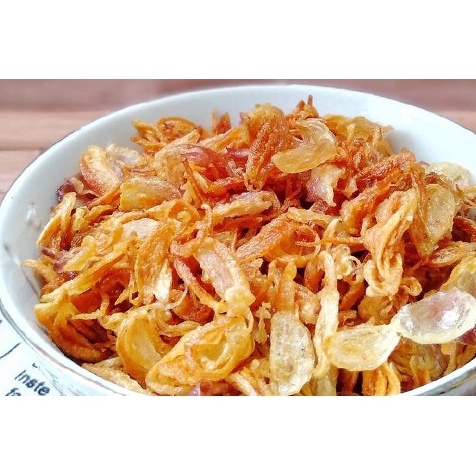 [DEASHOP] BAWANG GORENG ASLI BREBES UKURAN 200 GRAM