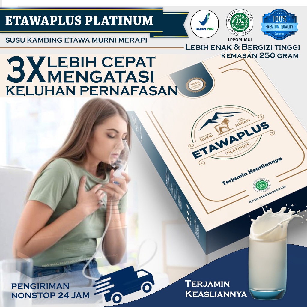 SUSU ETAWAPLUS KOLOSTRUM PAKET HEMAT 8 BOX | ETAWA PLATINUM KEMASAN 250 gram