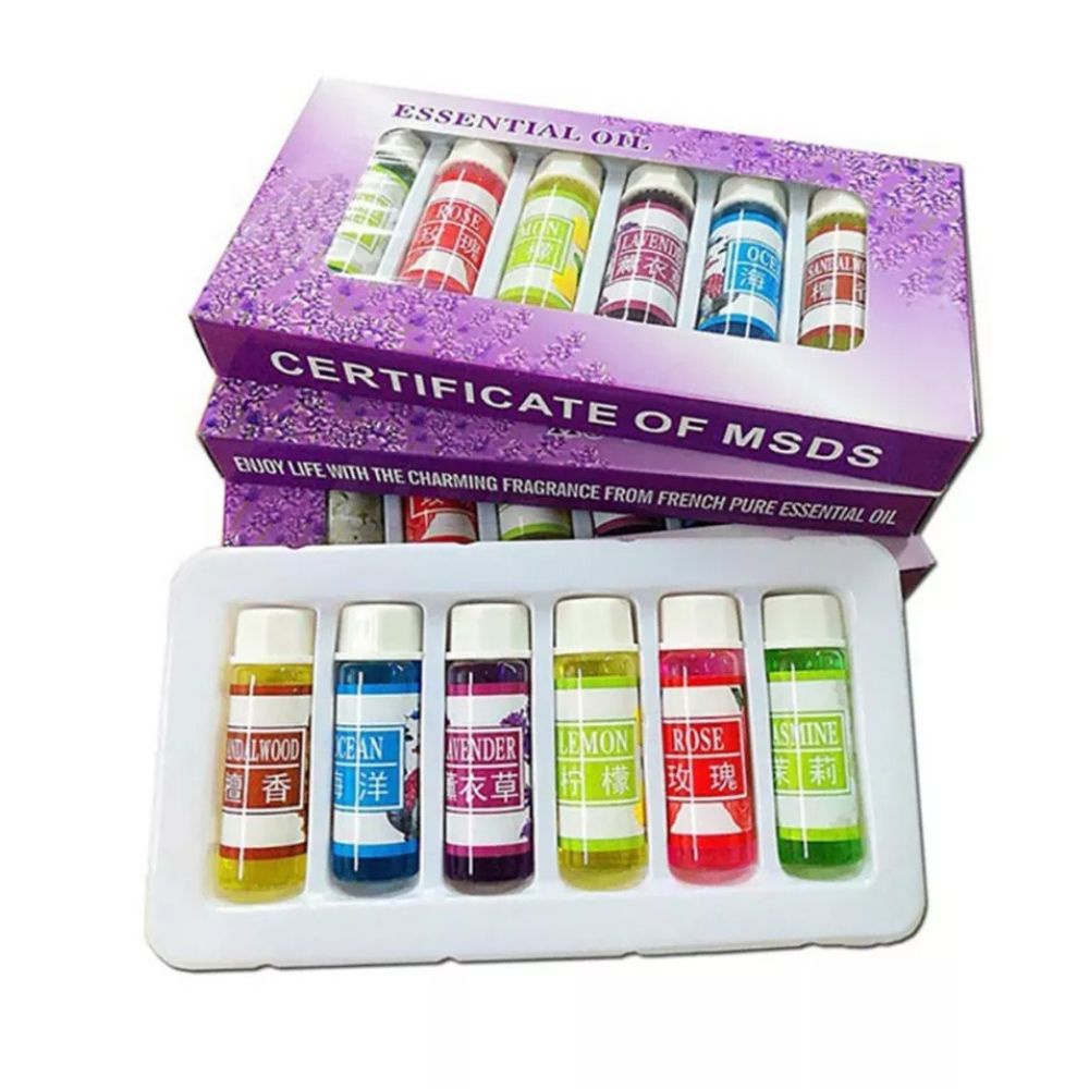 MARKETBIX Taffware Essential Oils Aromatherapy Diffusers 5ml Mixing 6 PCS