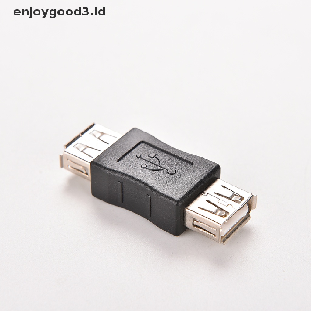 (Rready Stock) Adaptor Konektor Gender Changer USB 2.0 Tipe A Female Ke Female