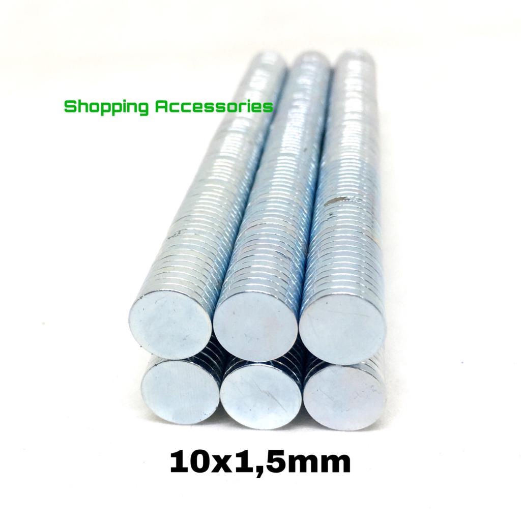 Jual Magnet Neodymium Coin Bulat Ukuran X Mm Pcs Shopee Indonesia