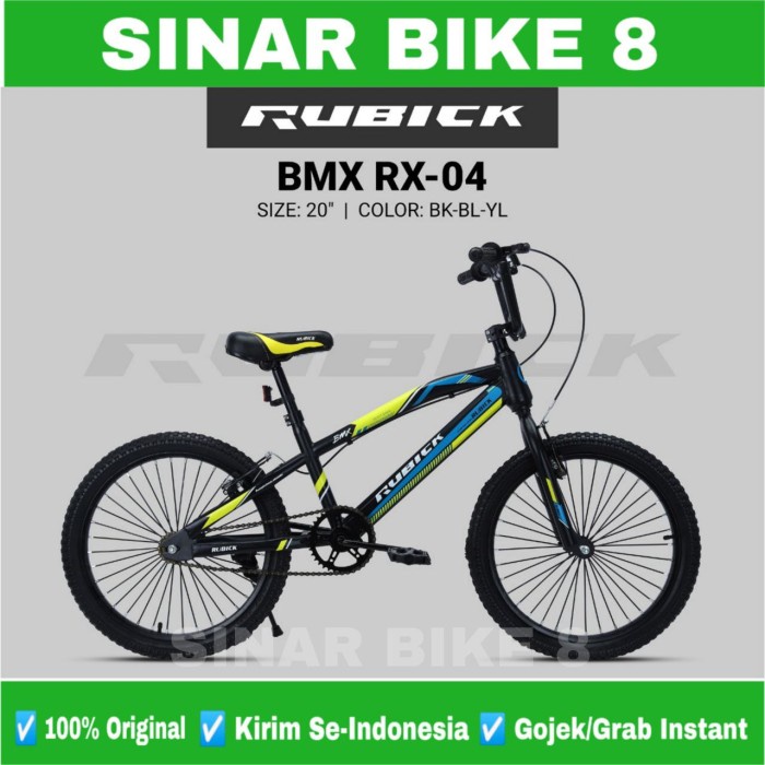 Sepeda Anak Laki Ukuran 20 Inch BMX RUBICK RX 04