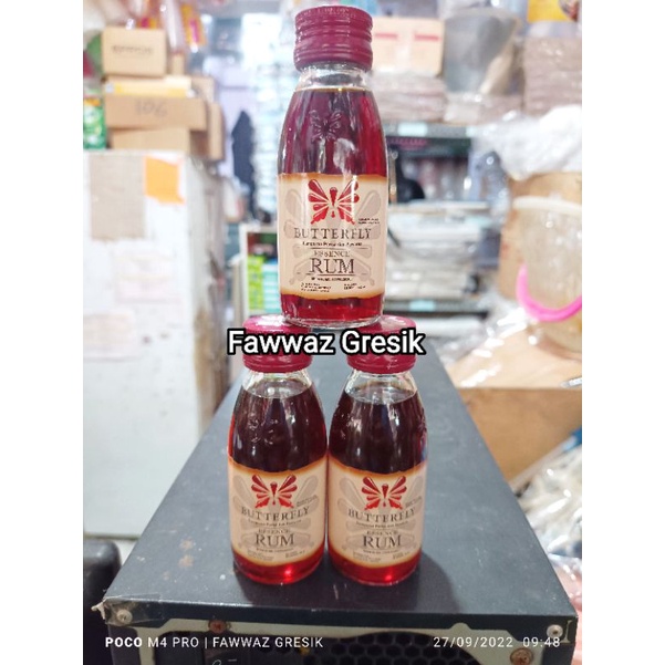 KOEPOE KOEPOE RUM BAKAR 60ML / KUPU KUPU RUM JAMAICA 60 ml