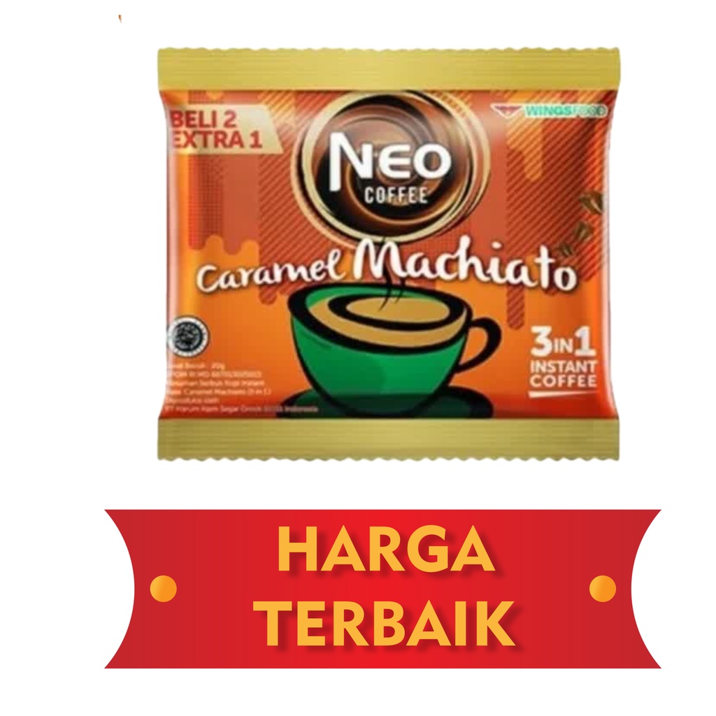 

DISKONN..!!! NEO KOPI CARAMEL MACHIATO 1 PCS