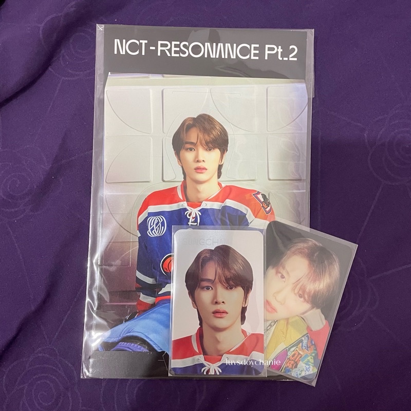 HOLO LENTI STANDEE NCT SUNGCHAN PT 2 RESONANCE
