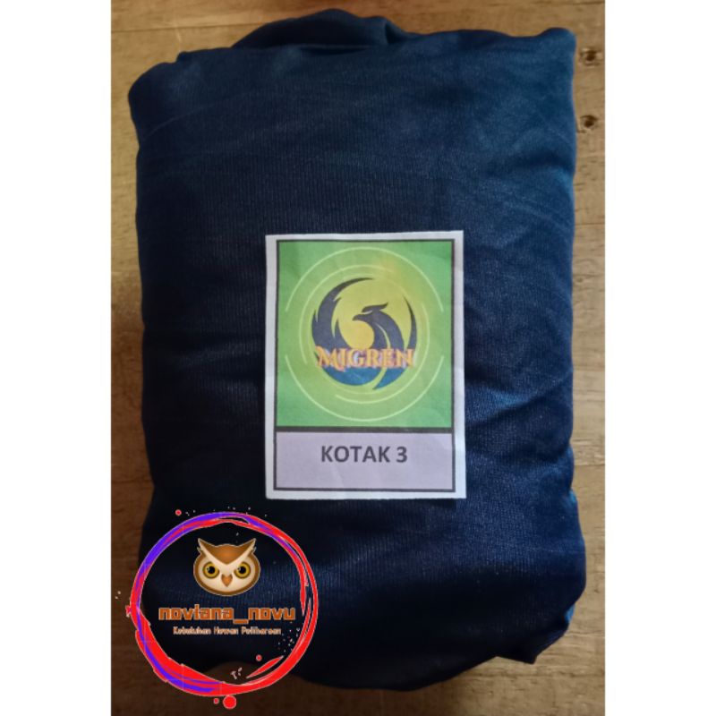 KERODONG SRODONG KRODONG SANGKAR KOTAK REPLIKA NOMOR 3 35 x 40 x 60 POLOS TIPIS TEBAL EBOD MIGREN KL