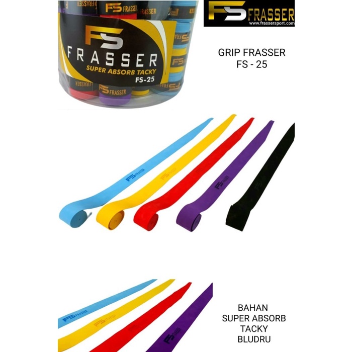 Grip Raket Badminton Frasser FS 25 CL