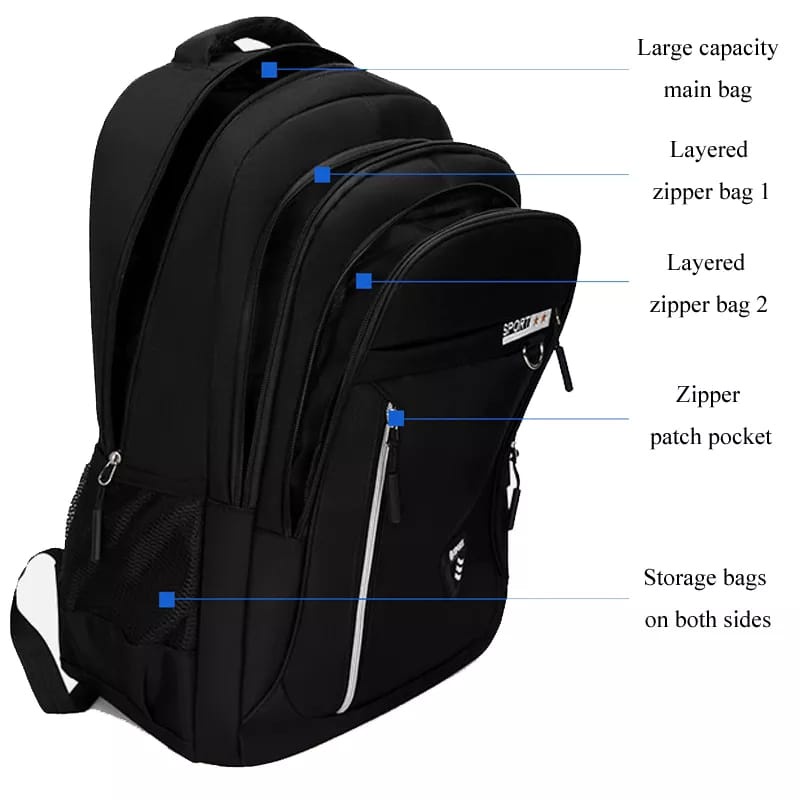 RanselLaptop/Backpack Laptop/Tas Laptop Pria Multifungsi Large Capacity/Tas Murah/Unisex [IMPORT]