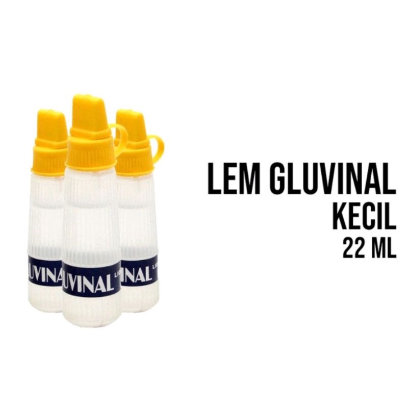 

Lem Kertas Cair Gluvinal Povinal Kecil 22ml