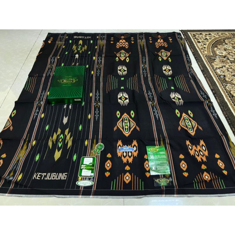 Sarung Ketjubung SCP Original Songket Kecubung Asli