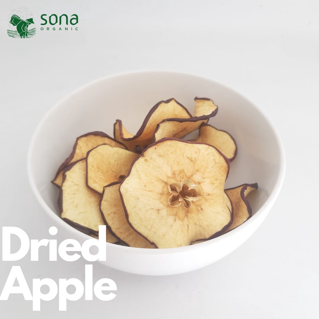 

Dried Apple 40gr - Slice Apel Kering iris - Sona