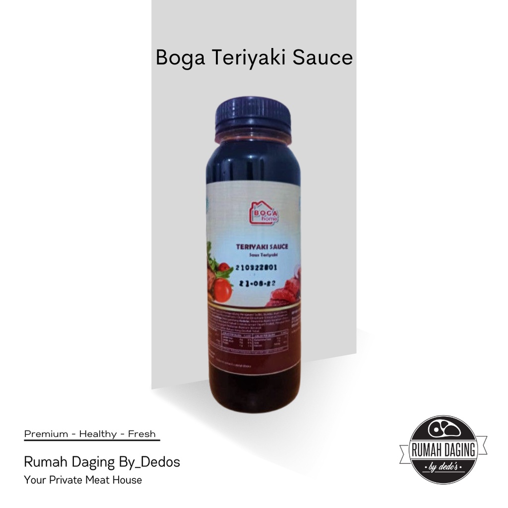 

BOGA TERIYAKI SAUCE | BUMBU DAGING SAUS DRESSING