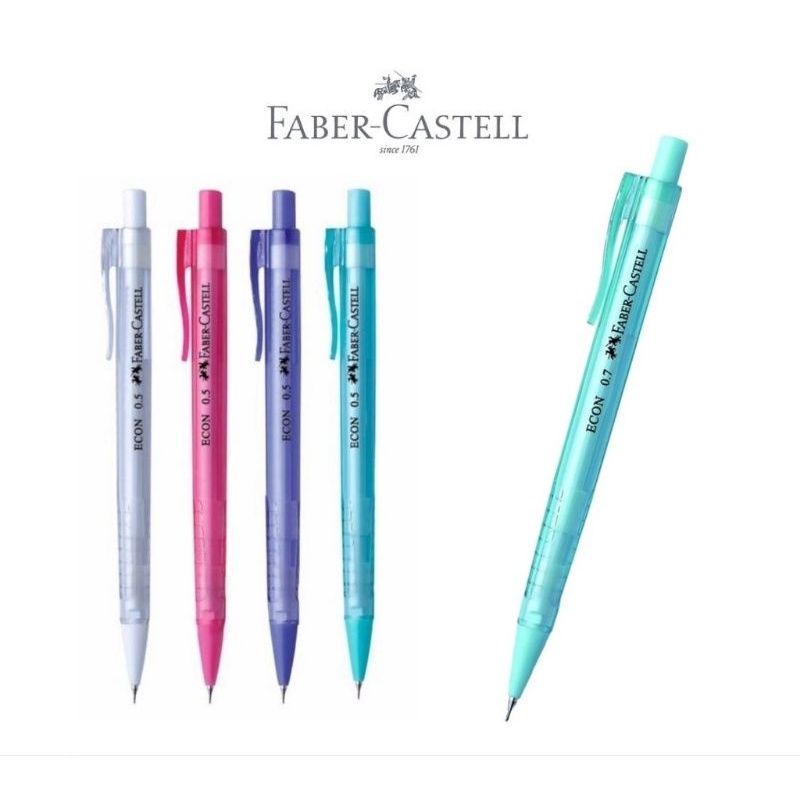 

Pensil Mekanik Faber Castell Econ 0,7 mm / Pensil Isi 0,7 / Mechanical Pencil Graphite