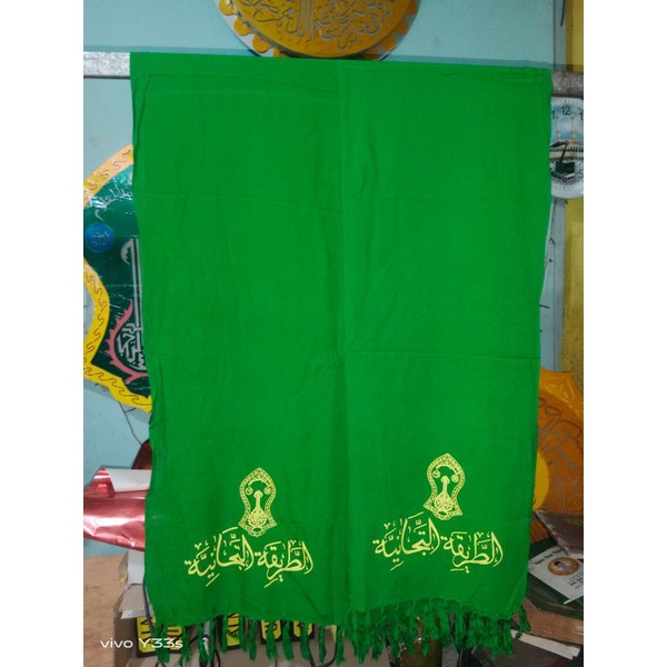 sorban Tijani hijau muda