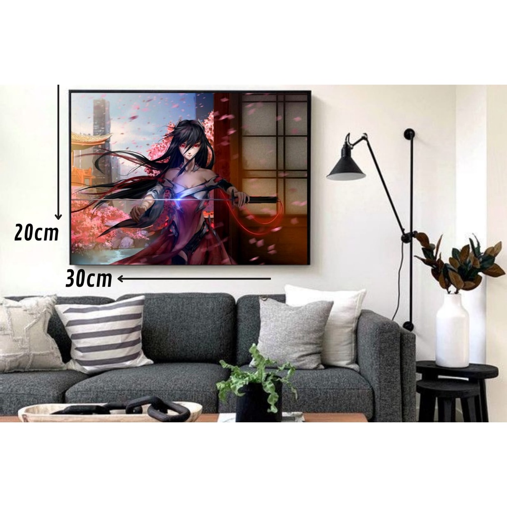 Jual CETAK FOTO BINGKAI ( ANIME GIRL ) | Shopee Indonesia