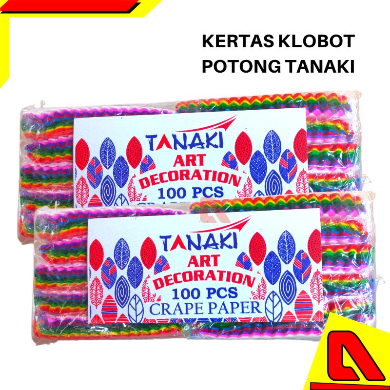 

KERTAS WARNA TANAKI / KERTAS KREP POTONG / KERTAS SAWI CREPE PAK