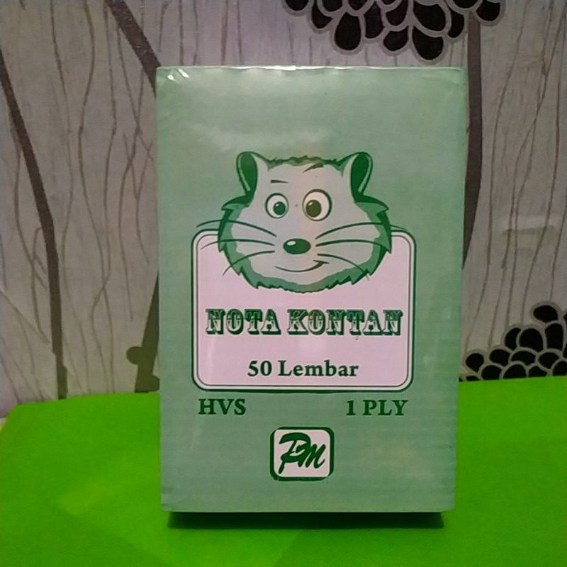 

nota kontan 1ply isi 50 lembar