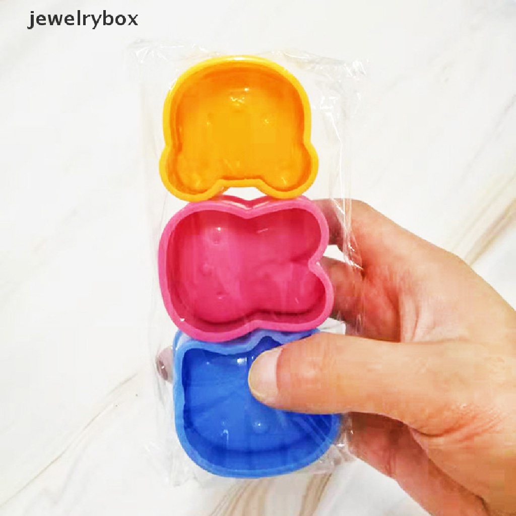 (jewelrybox) 3pcs / set Cetakan Nasi / Sushi / Bento Untuk Dapur