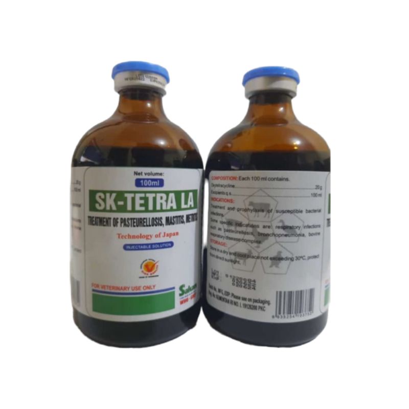 Eka Sapta / SK - Tetra LA 100 ml / Produk Import OTC LA / Oxy Tetra Cycline Long Acting / Antibiotik