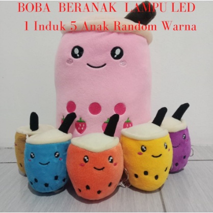 〈〈GRO⚡IR〉〉 BELI BOBA JUMBO GRATIS BOBA MINI - BONEKA BOBA LED JUMBO SEUKURAN GALON - BONEKA BOBA TAN