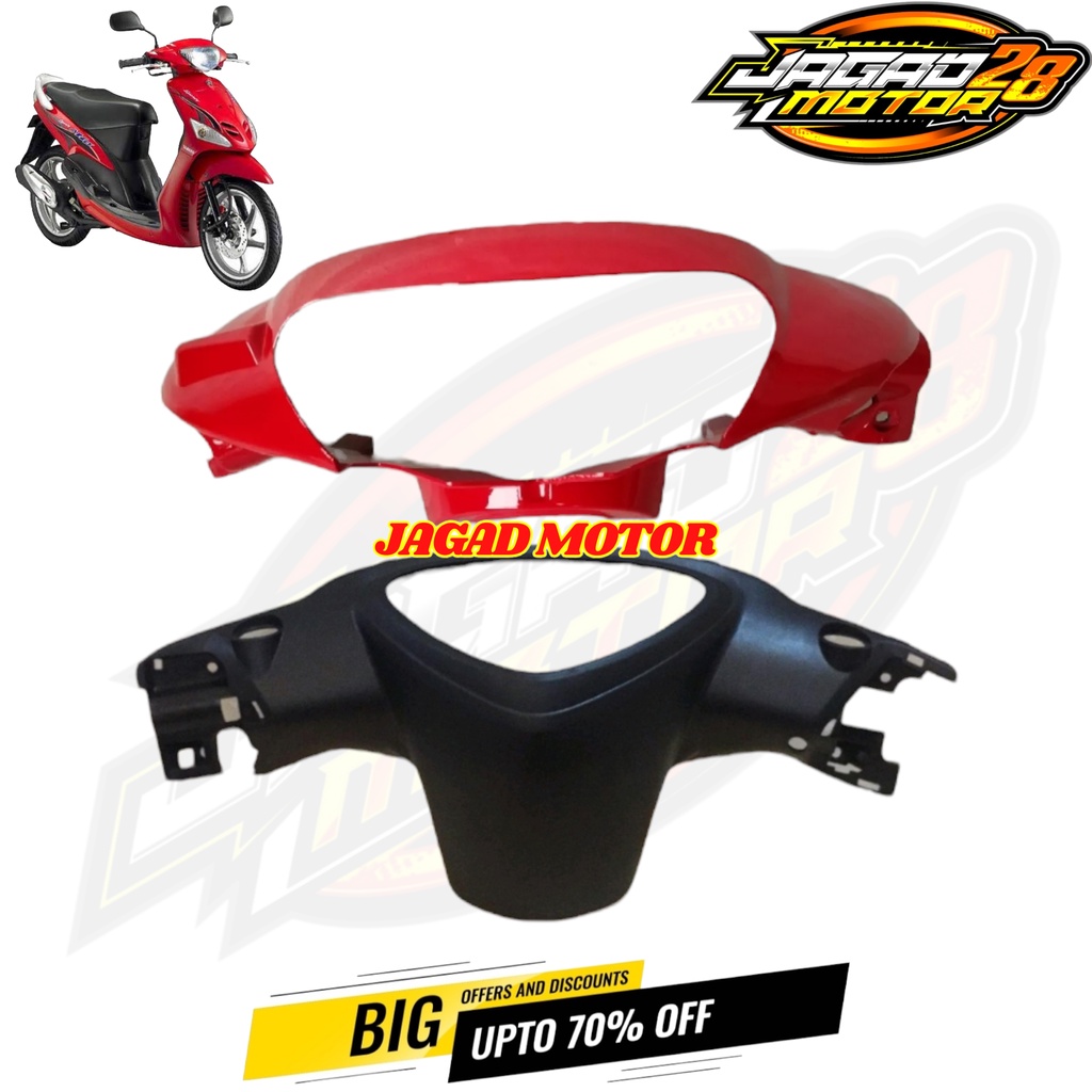 Batok Depan Belakang Yamaha Mio Sporty Mio Lama Merah Ferrari / Kepala Depan Belakang Yamaha Mio Sporty Mio Lama Merah Cabe / Batok Kepala Pala Depan Belakang Mio Sporty Mio Lama Merah Ferrari / Batok Lampu Depan Belakang Mio Sporty Mio Lama Merah Cabe