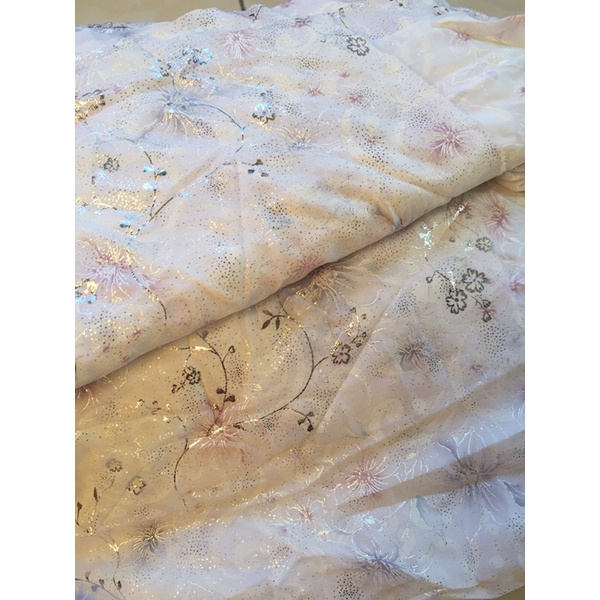 kain sifon kiloan kain chifon motif