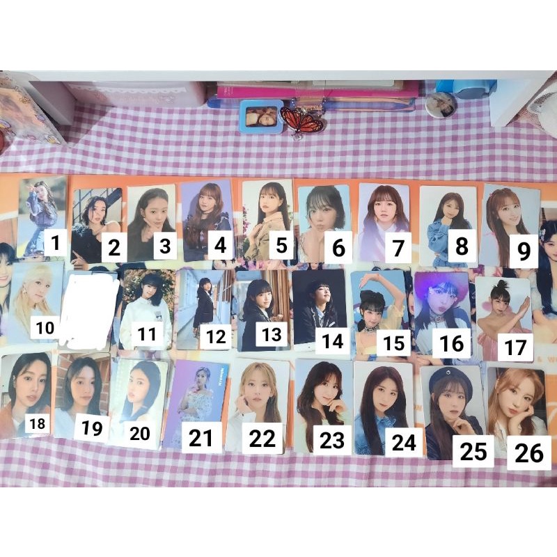 photocard izone iz*one ive wonyoung after like choi yena smiley smartphone pob apple music appmus eu