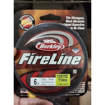 Senar pancing berkley fireline 114m senar kecil tapi kuat