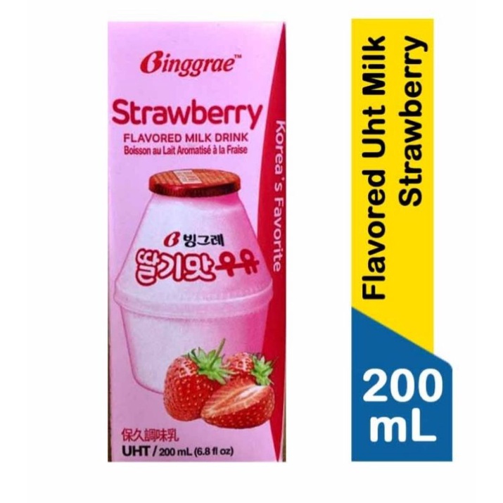 

Binggrae Strawberry Milk 200 Ml