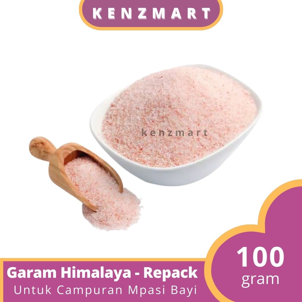 

GARAM HIMALAYA 100 GRAM / HIMALAYAN PINK SALT KEMASAN REPACK