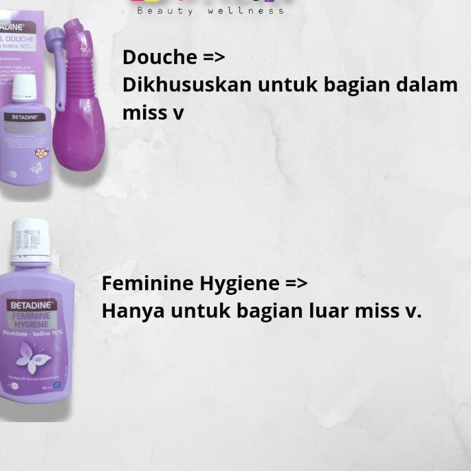 BETADINE Feminine Hygiene & Douche (berikut Alat)