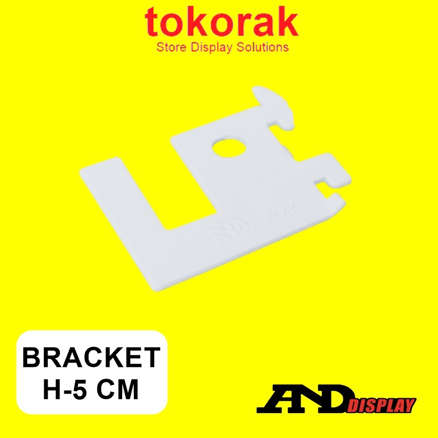 DAUN BRACKET H 5 CM BRAKET TIANG PIPA KOTAK SULING BAJU H5 5CM