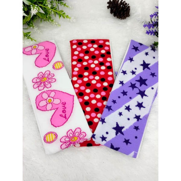 Bandana rambut Korea/Bandana rambut lucu &amp; cantik motif random harga/pcs