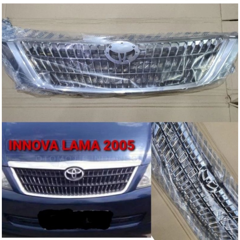 Grill Chrome Inova Lama 2005-2007 Model Camry