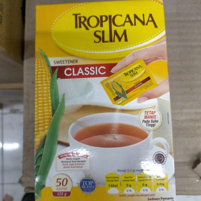 

TERBARU TROPICAN SLIM CLASSIC 50SACHET 125G 1KOTAK TERBAIK