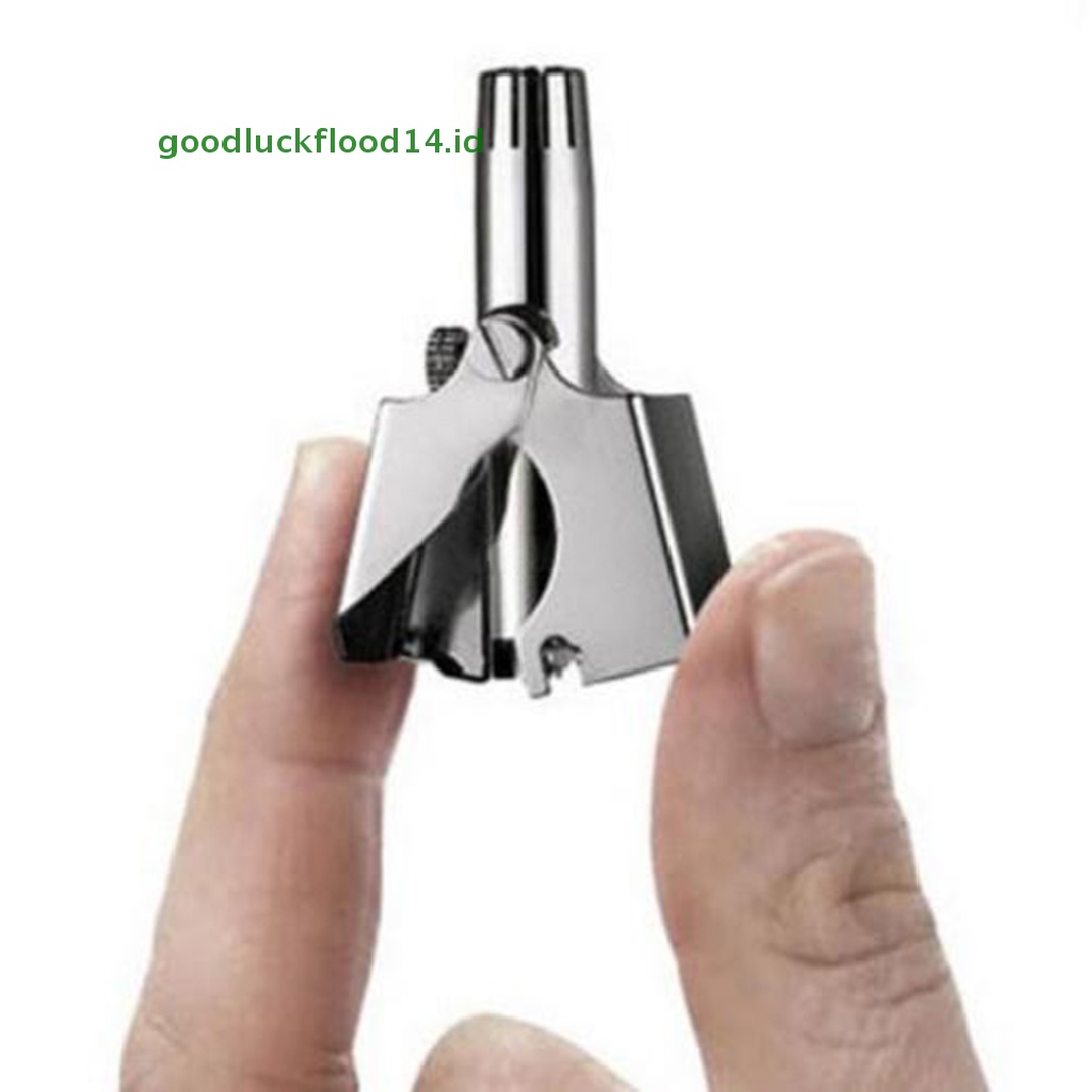 (GOOGFOUR) Alat Cukur Bulu Hidung / Telinga Manual Bahan Stainless Steel T30 WF