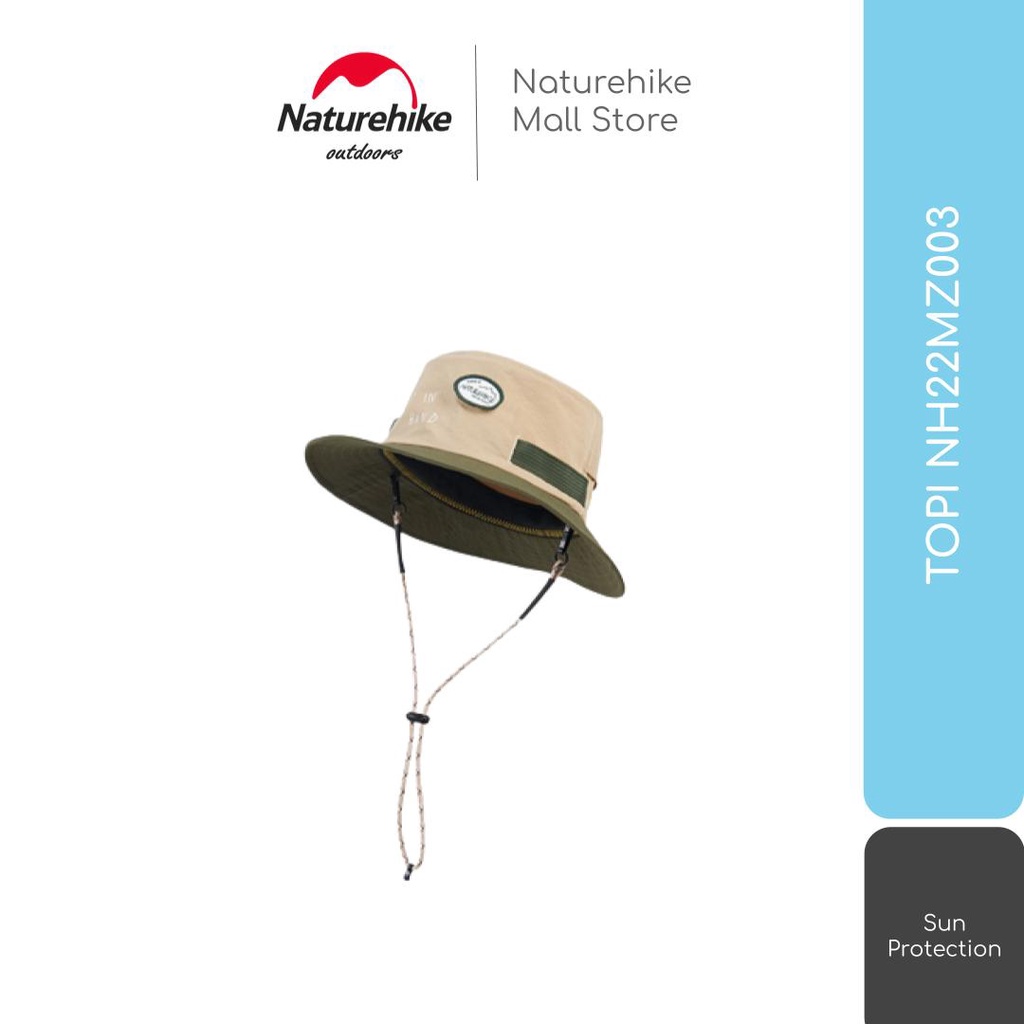 TOPI BUCKET ANAK HIKING / CAMPING / MANCING NATUREHIKE NH22MZ003