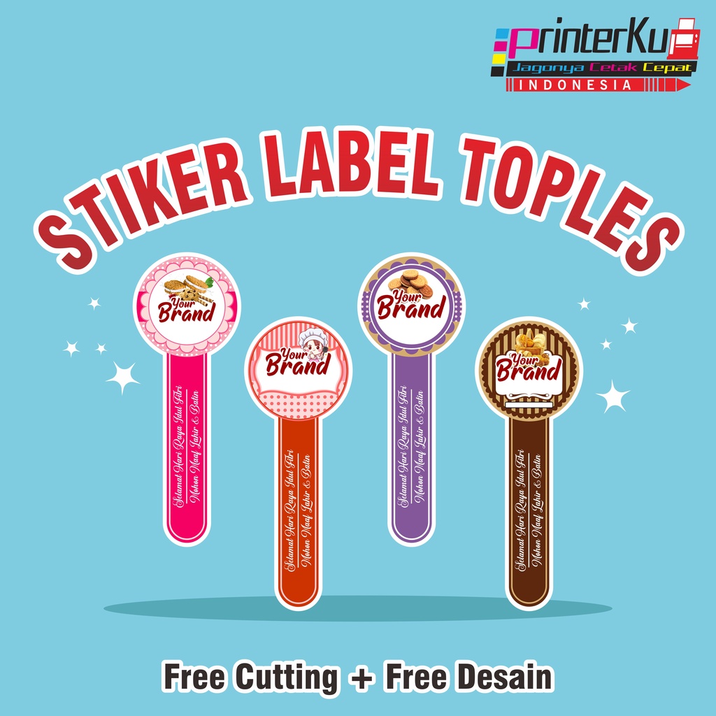 

CETAK STIKER LABEL BOTOL/STIKER SEGEL BOTOL/STIKER TOPLES PRODUK