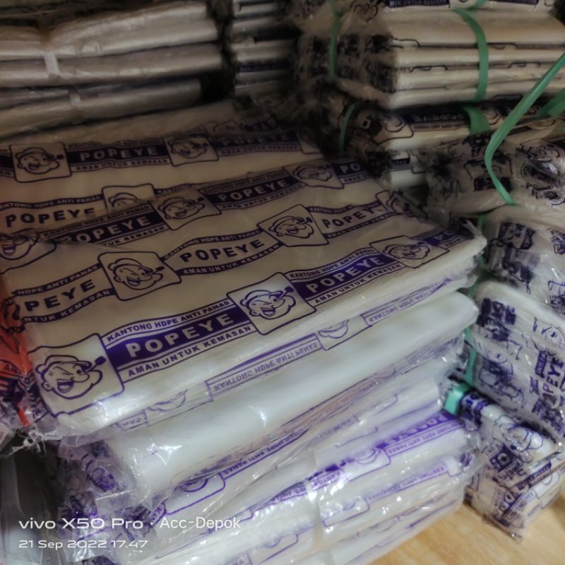 PLASTIK ANTI PANAS / KANTONG BAKSO UKURAN 10X20 12x25 15x30 20x35 30x45 cm