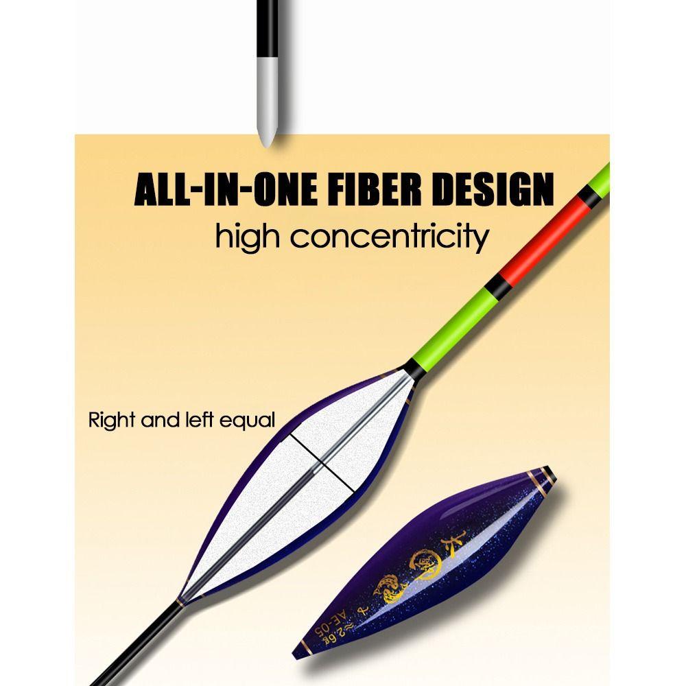 Top 2PCS Memancing Umpan Pancing Slip Elektronik Baru Drift Tube Indikator Lampu Tongkat Pelampung