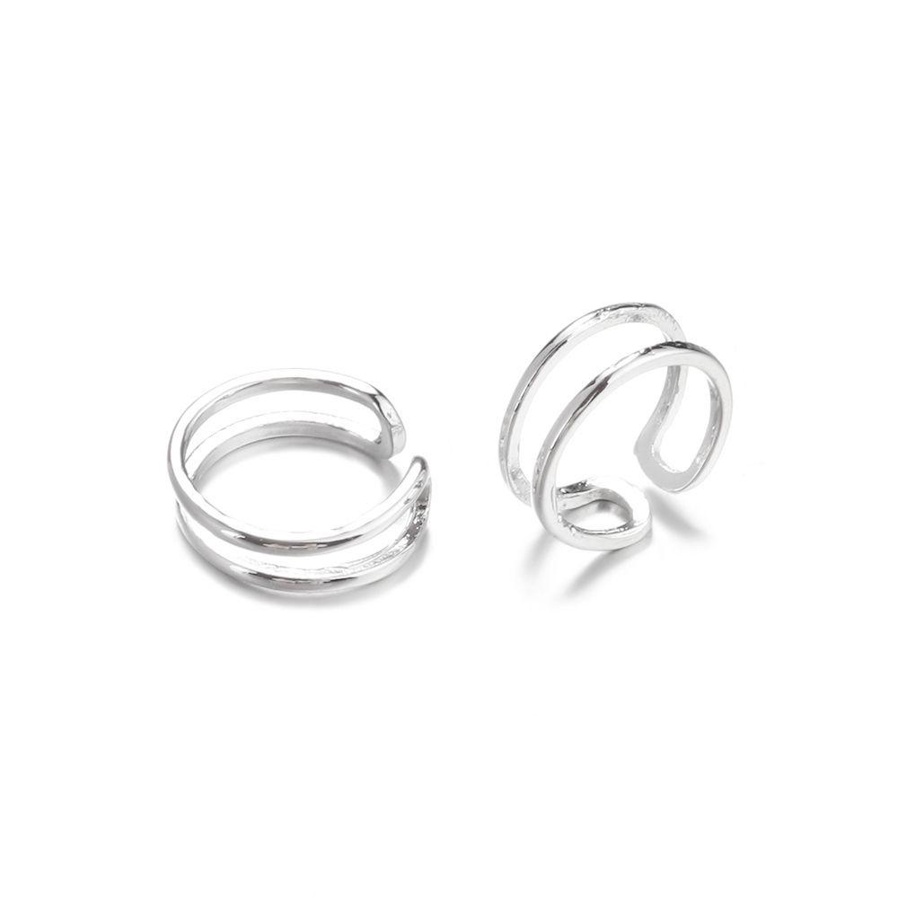 Lily Telinga Klip Fashion Perhiasan Set Stainless Steel Cartilage Hoop