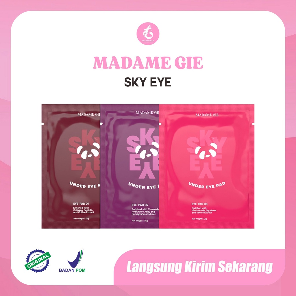 Madame Gie Sky Eye-Under Eye Pad-7.5gr