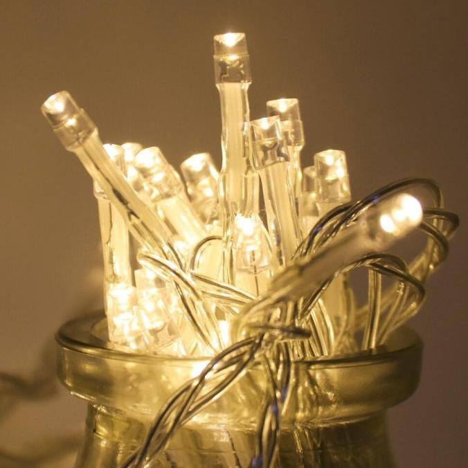 ] Lampu LED Baterai - Lampu Natal Baterai - Lampu Hias Baterai 2.5meter